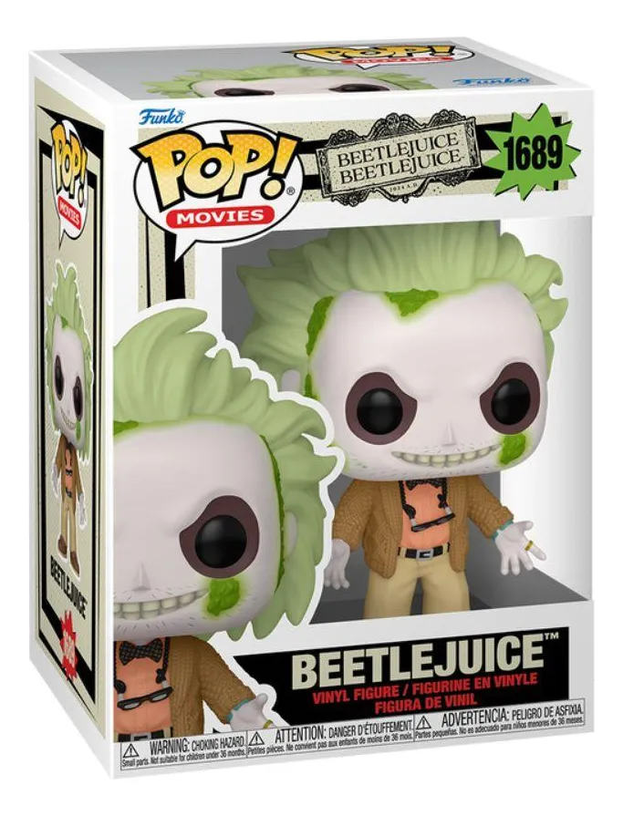 Funko Pop Os Fantasmas se Divertem  Beetlejuice 