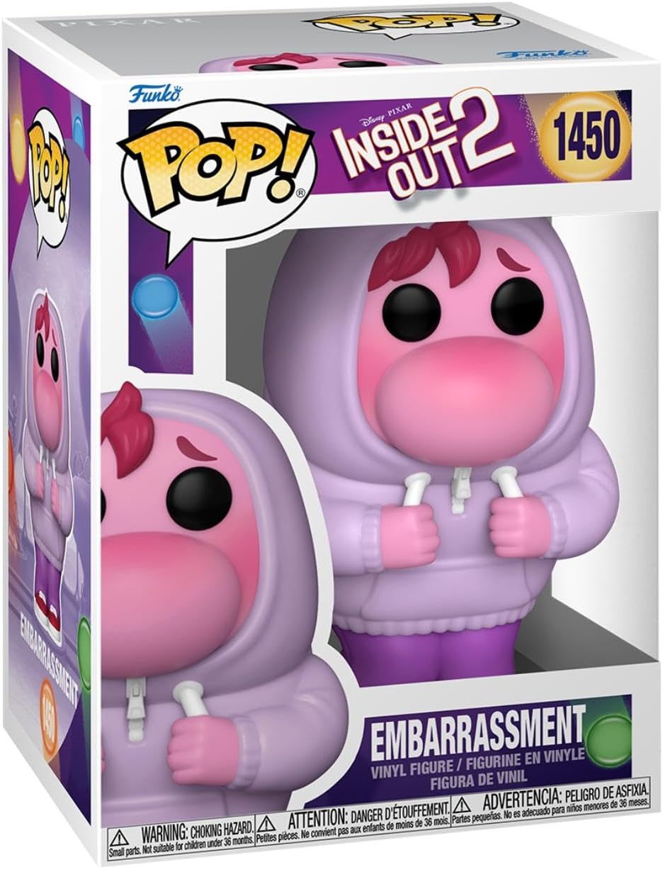 Funko POP Disney: Divertida Mente 2 - Vergonha #1450