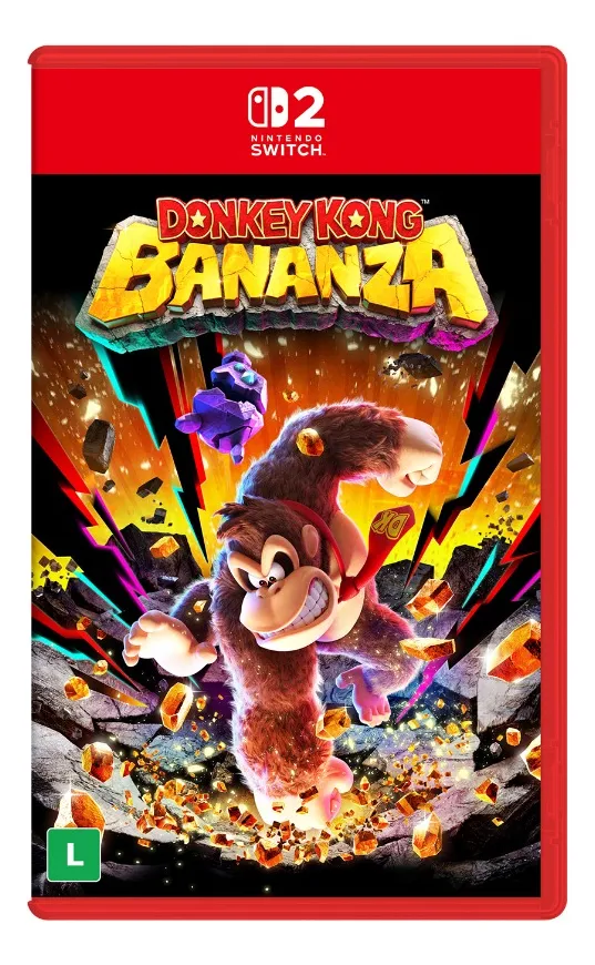 Jogo Donkey Kong Bananza, Nintendo Switch 2