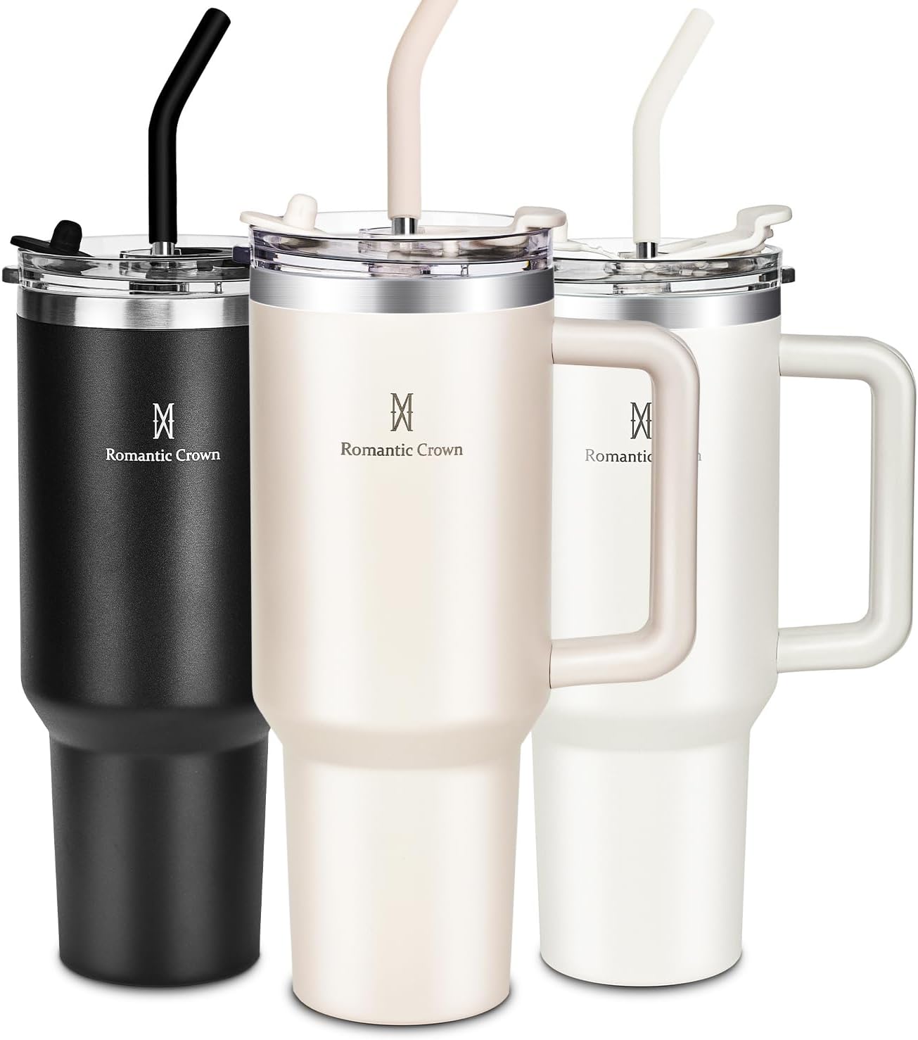 Copo Térmico Gigante 1,2l Inox Com Tampa E Inox Canudo