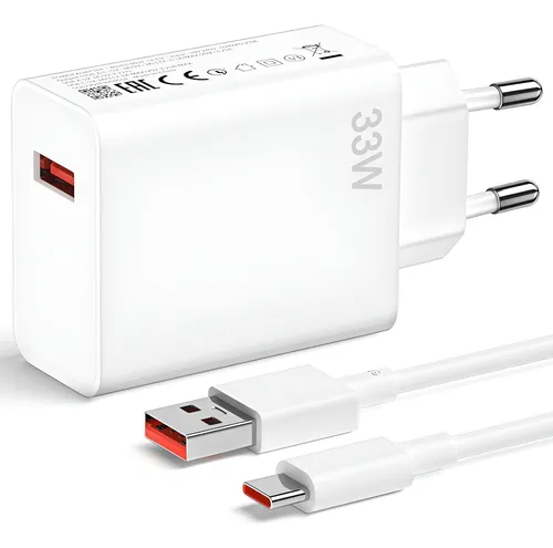 Carregador Para Xiaomi 33w Redmi Note 8 9 10 11 Poco M3 X3