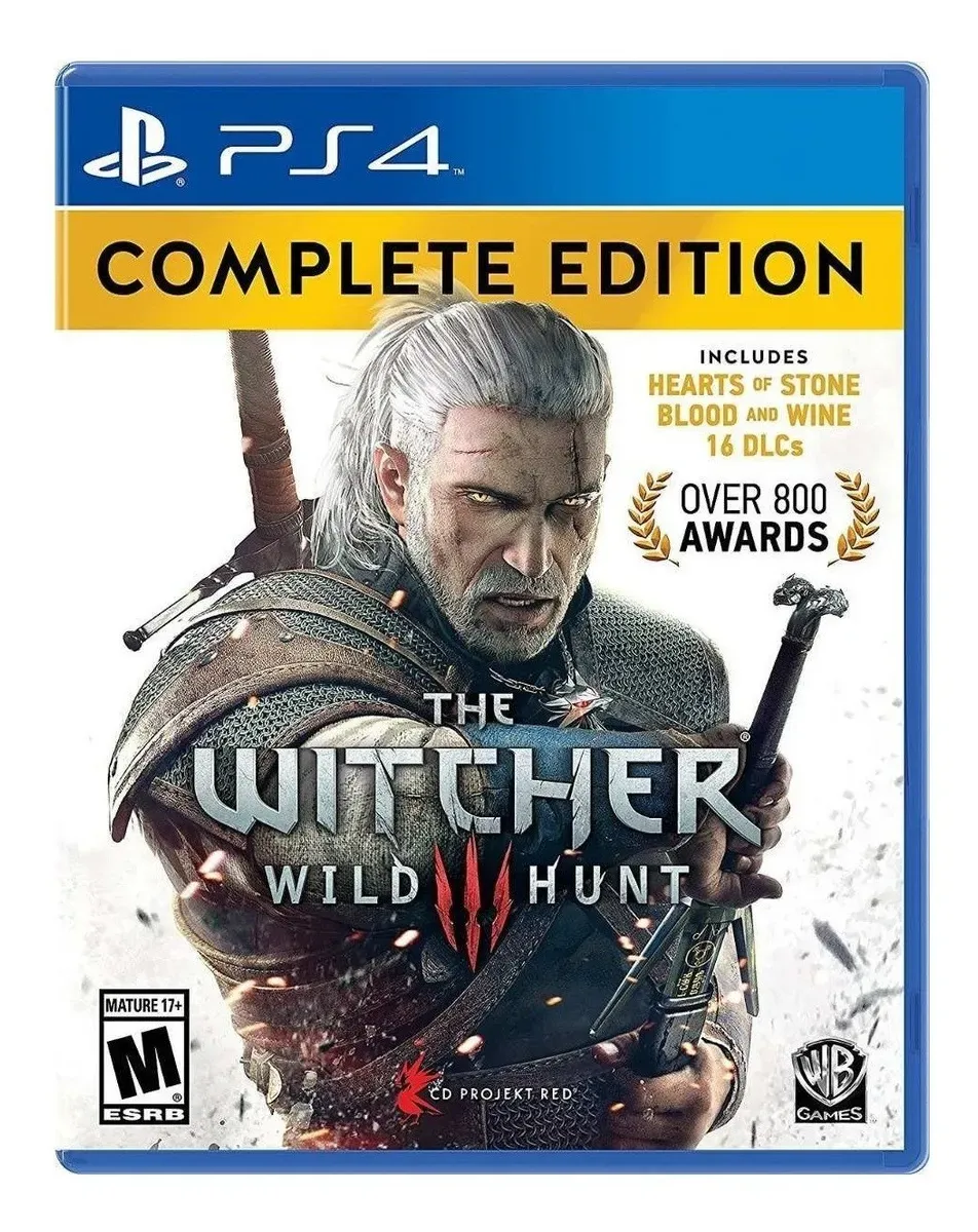 The Witcher 3: Wild Hunt Complete Edition Ps5 Mídia Física