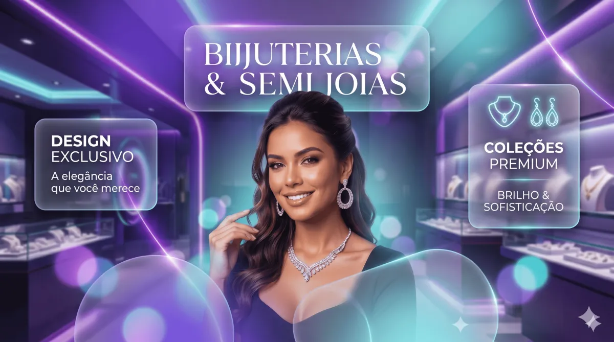 Bijuterias e semi joias