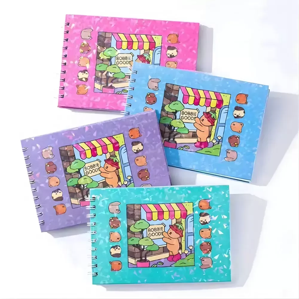 Livro De Colorir Caderno Espiral Com Desenhos Relaxantes