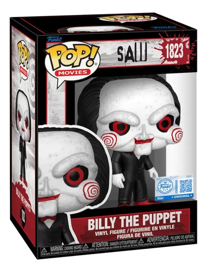 Boneco Funko Pop! Jogos Mortais - Billy candide