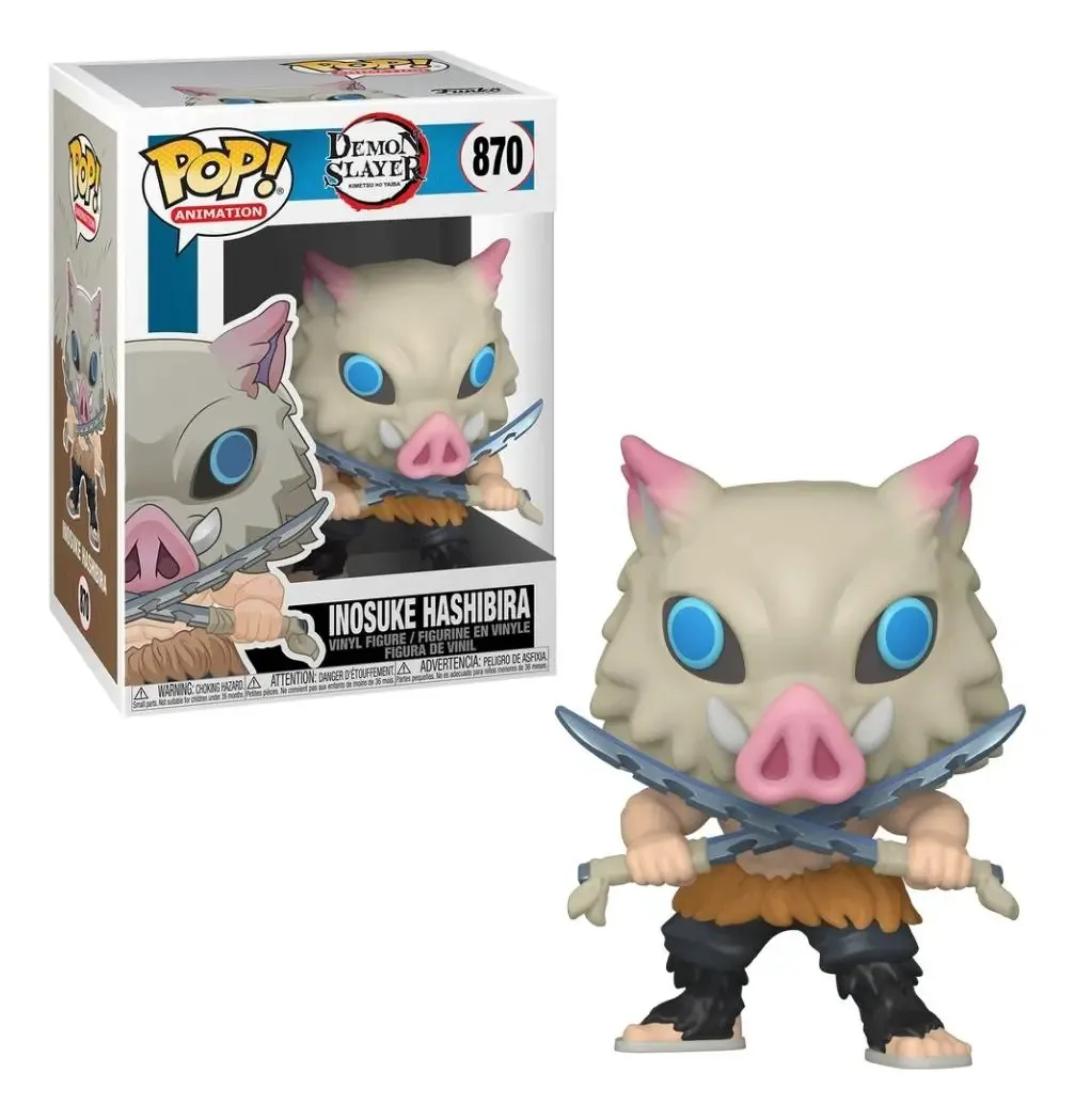 Boneco Funko Animation Demon Slayer Inosuke Hashibira