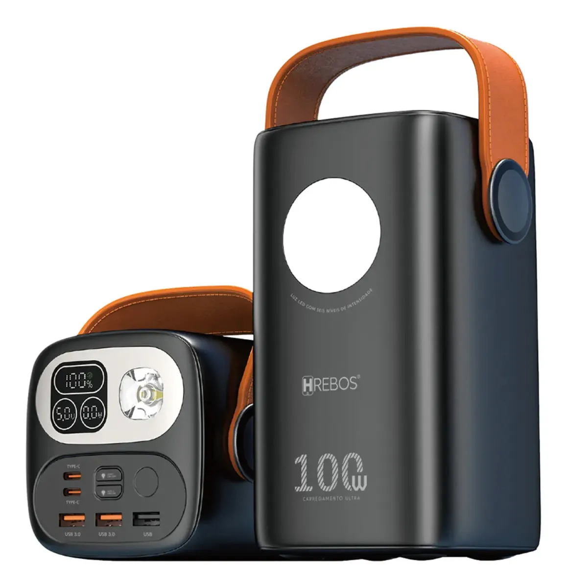 Power Bank 100w 60.000mah Usb C Para Starlink Mini Notebook