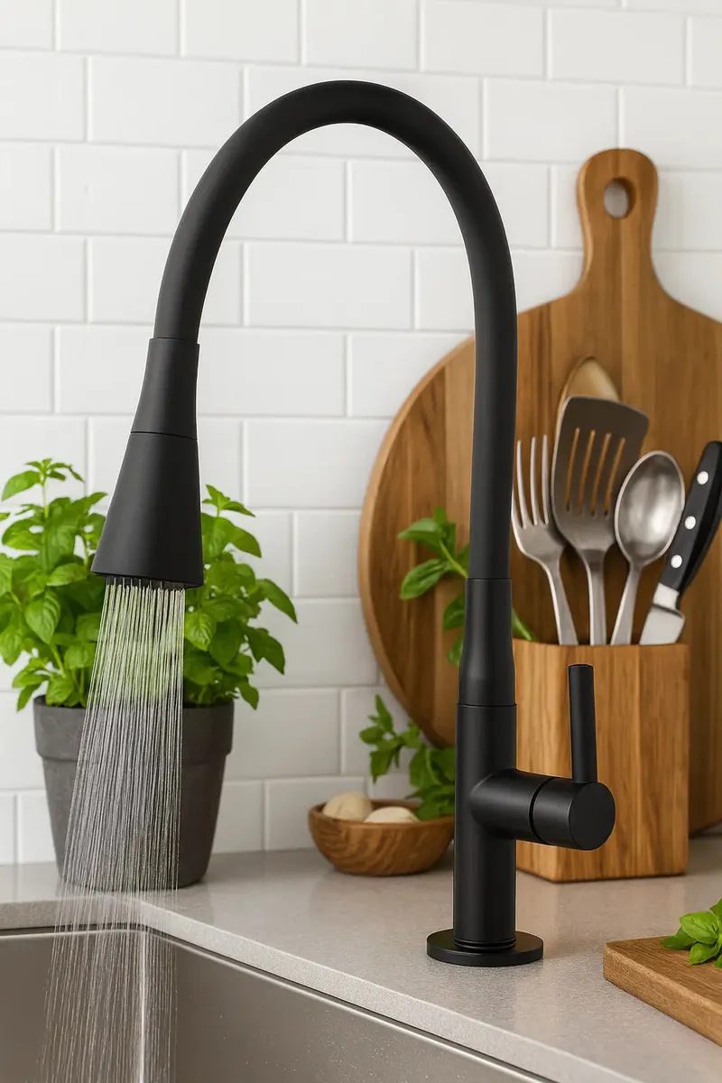 Torneira Gourmet Cozinha Flexível Duplo Jato Bancada/parede