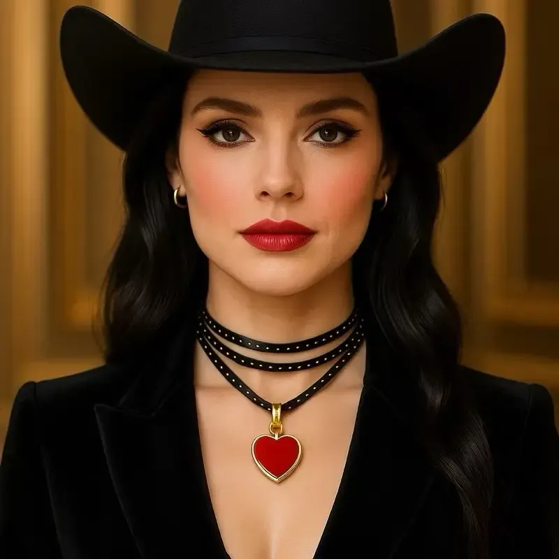 Colar Estilo Country Sertanejo Elegante