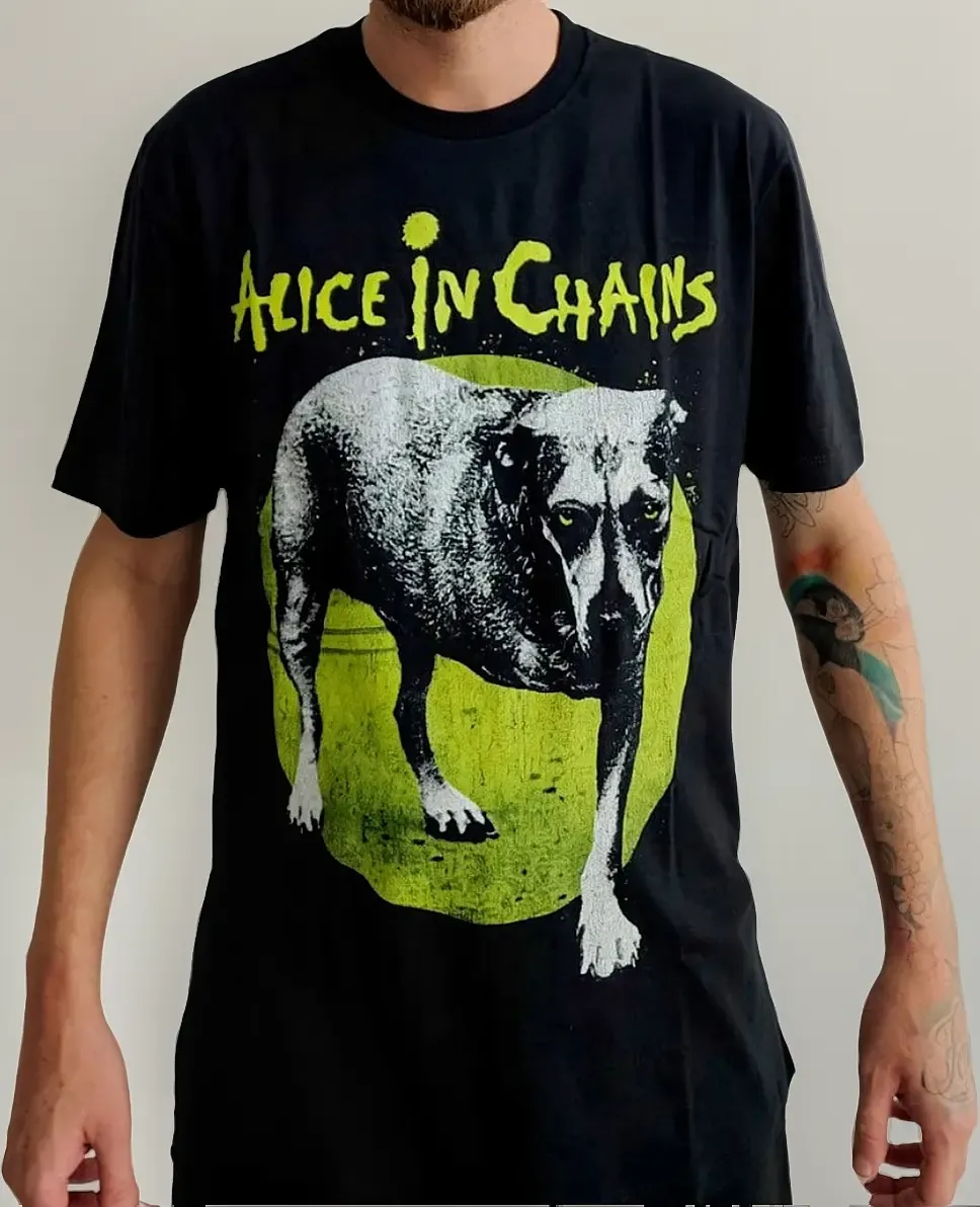 Camiseta Manga Curta Alice In Chains Self-title