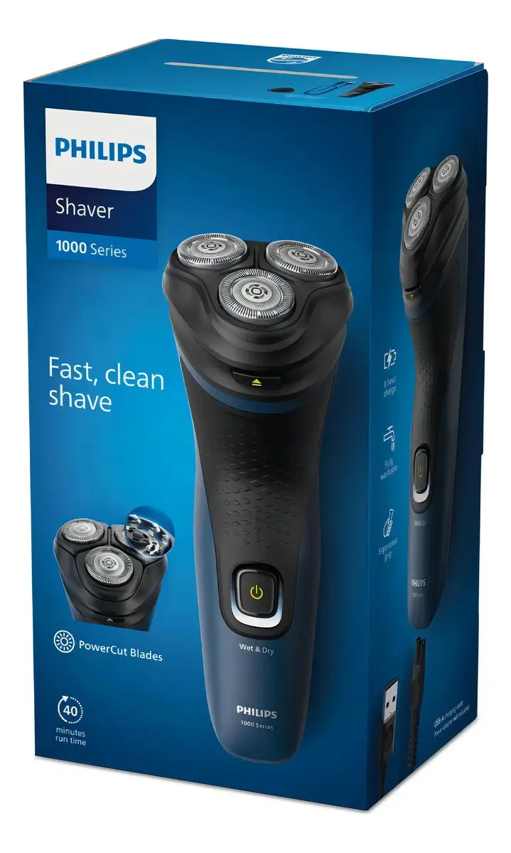 Barbeador Elétrico Philips À Prova D´água, - S1151/00