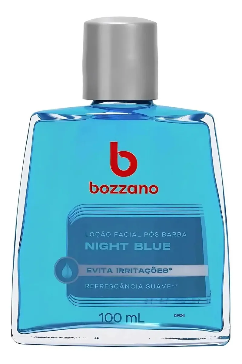 Loção Pós-barba Bozzano Night Blue Suave 100ml