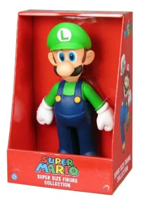 Boneco Luigi Super Mario Bros Figure Collection