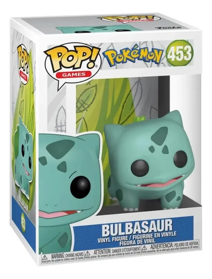 Boneco Funko Pop! Pokémon Bulbassauro