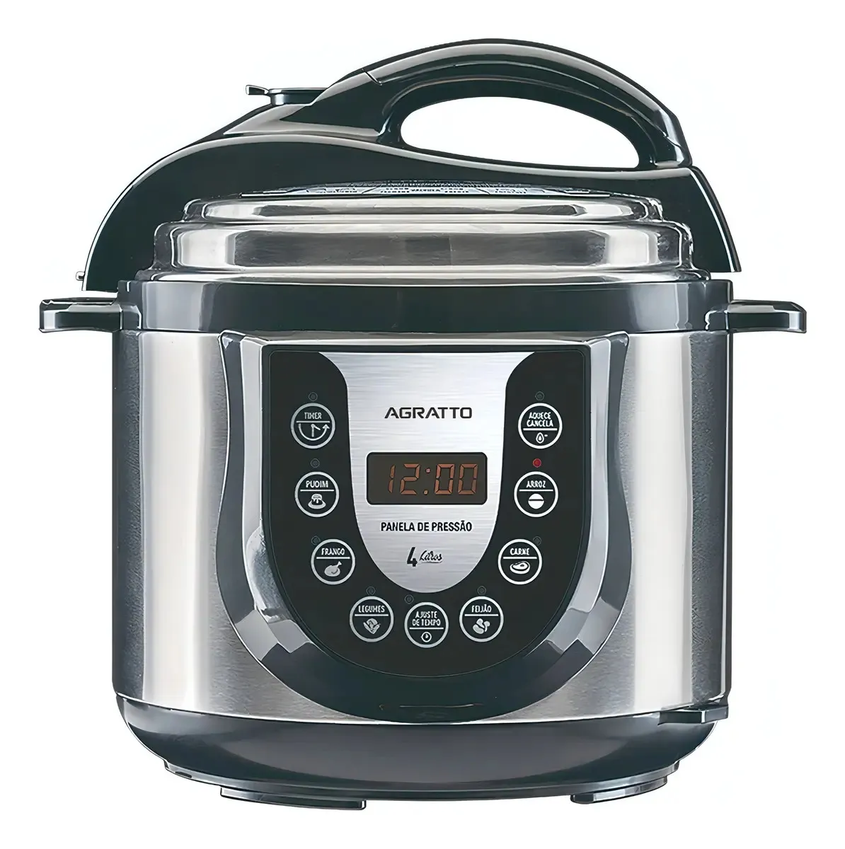 Panela De Pressão Eletrônica Ped-01 60hz 800w Agratto 60 Hz
