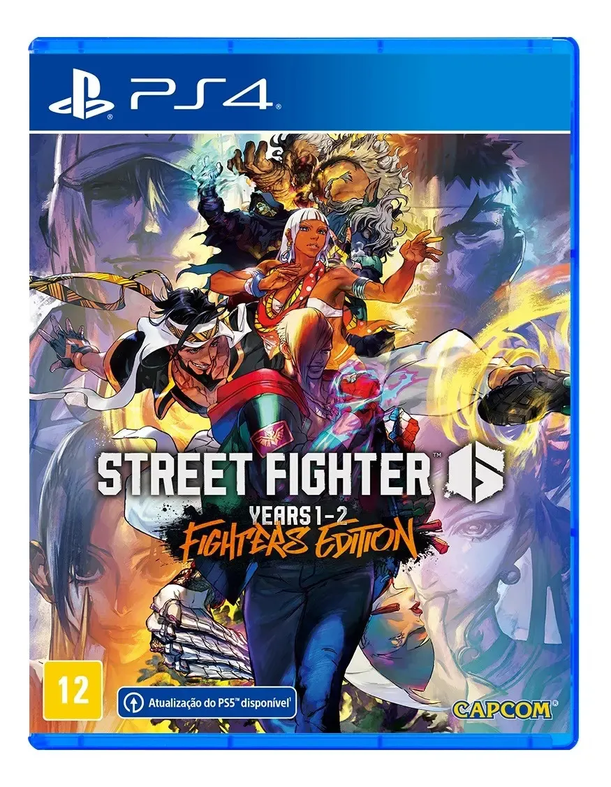 Street Fighter 6 Edição Lutadores Ps4 Capcom Original