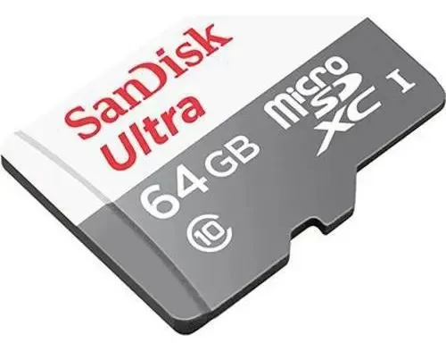 Cartão De Memoria Micro Sd 64gb Class 10 Sandisk