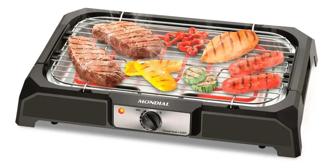 Churrasqueira Elétrica, Mondial, 1800W - CH-05
