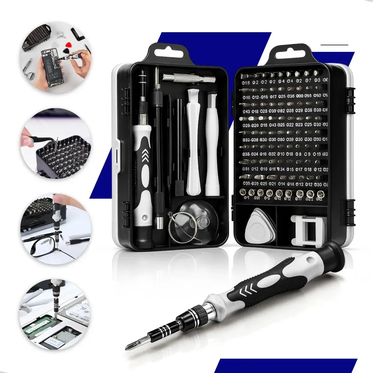 Kit Chave Precisão Nixzen 115 Peças Magnético Profissional