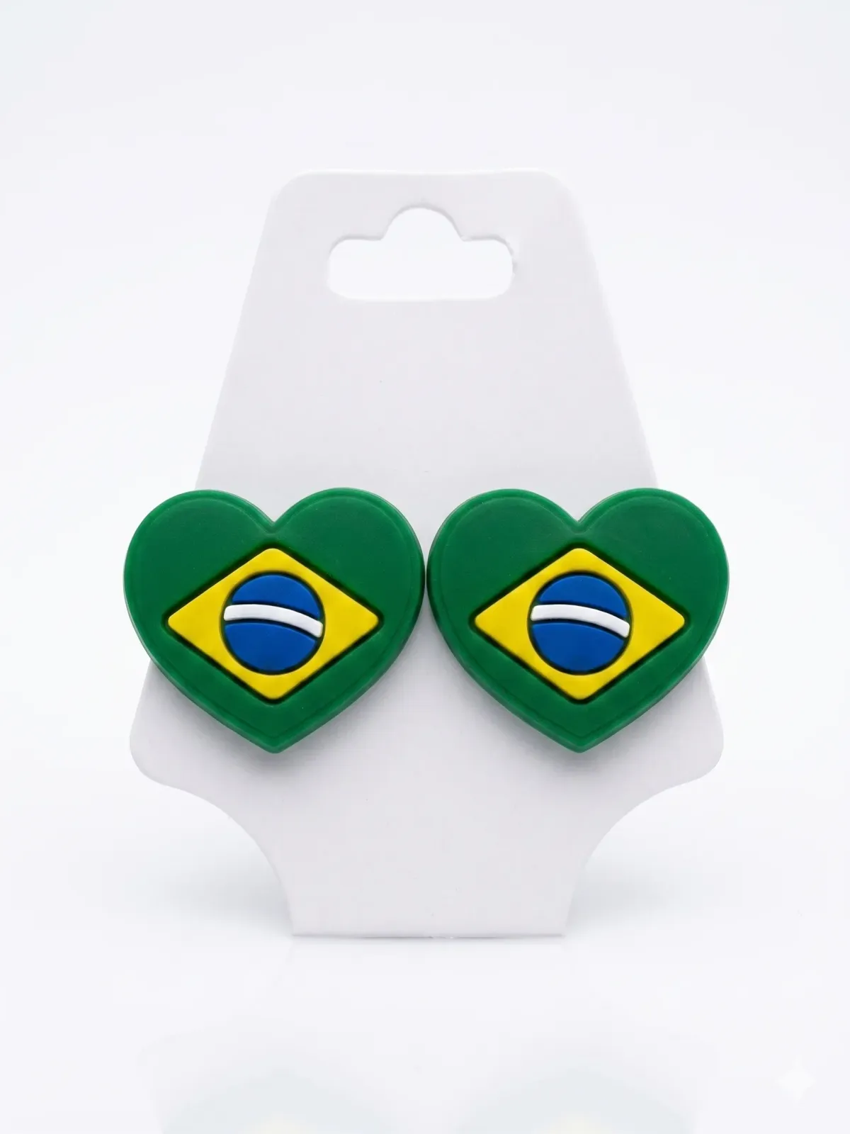 Brinco Coracao Brasil Copa 2026 Original Pronta Entrega