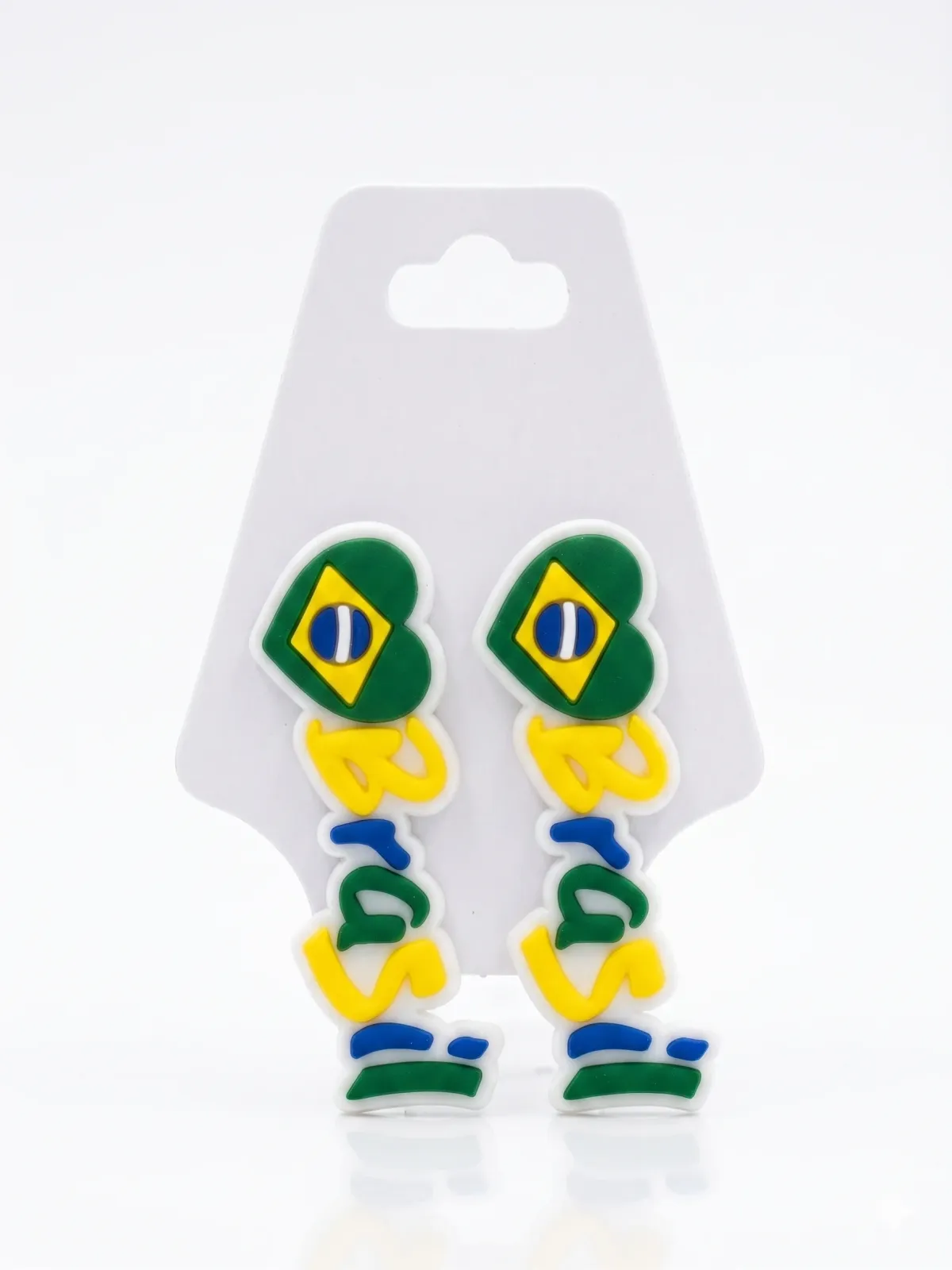 Brincos Brasil Original Pronta Entrega