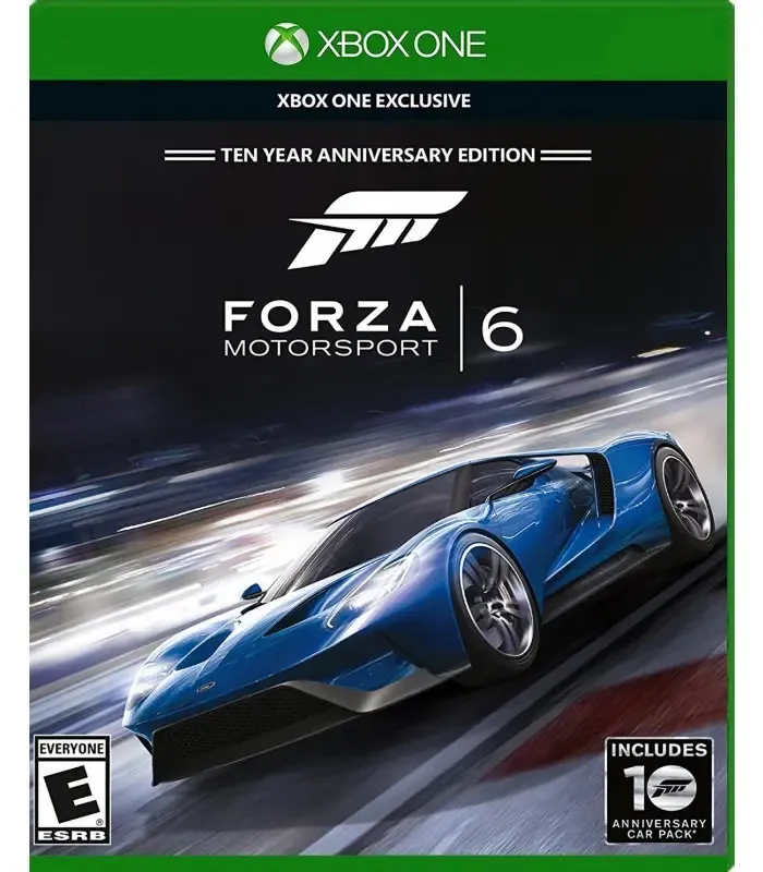 Edição do 10º aniversário do Forza 6 Motorsport Xbox One